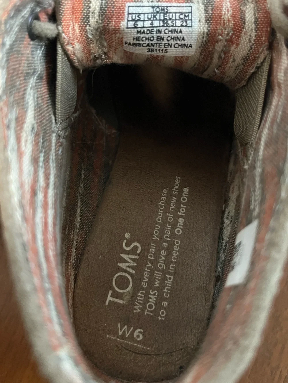 Toms Taupe Suede Wedge Lace-Up Ankle Booties